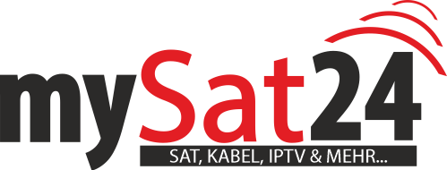 mySat24 - Ihr Onlineshop rund um  SAT, Kabel und IPTV-Logo