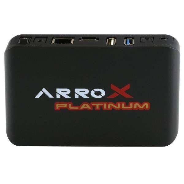 Arrox Platinum 8K UHD Android 9.1 IP-Receiver (2.4/5GHz Dual-WiFi, LAN, USB 3.0, HDR10, schwarz